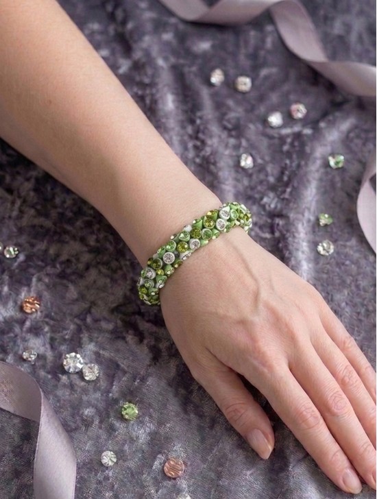 RHINESTONE DETAILED BRACELET 