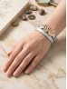 Multi  Wrap Magnetic Bracelet W/ Owl Pendants