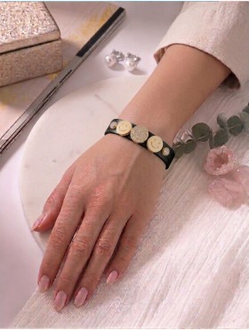 Wrap Bracelets W/ Smile Charms