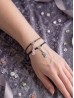Stretch Matching Bracelet W/ Violin Shaped Charms