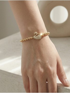 Swan Bead Bracelets