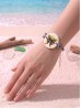 Fashion Butterfly Print Shell Bracelet Fashion Butterfly Print Shell Bracelet