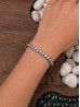 Adjustable Rhinestone Stretch Bracelet 