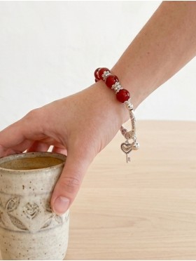 Stretch Bead Bracelets W/ Small Bell