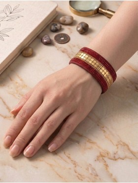 Rhinestone Wrap Magnetic Bracelet