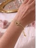 Adjustable Rhinestone Stretch Bracelet W/ Owl Adjustable Rhinestone Stretch Bracelet W/ Owl