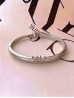Classic Bangle w/ Kissing Swans