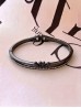 Classic Bangle w/ Kissing Swans