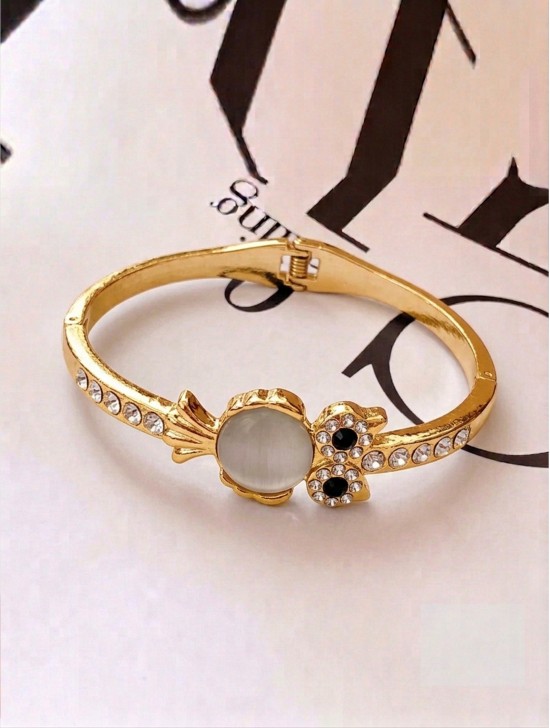 Owl Rhinestone Bracelet
