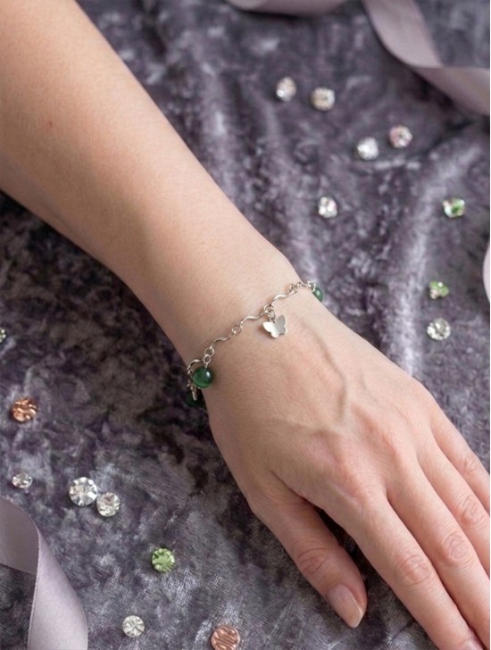 Emerald Wrap Ankle Chain Emerald Wrap Ankle Chain