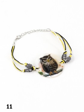 Fashion Owl Print Bracelet