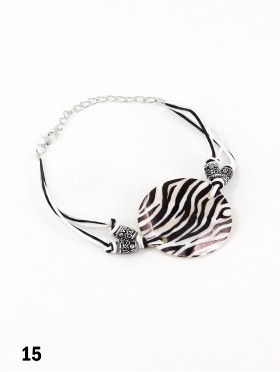 Fashion Zebra Print Bracelet
