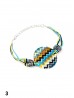 Fashion Zigzag Print Shell Bracelet