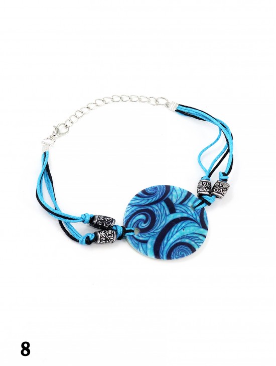 Fashion Waves Print Bracelet