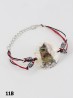 Fashion Owl Print Shell Bracelet Fashion Owl Print Shell Bracelet