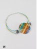 Fashion Print Geometric Print Shell Bracelet