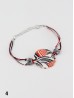 Fashion Line Print Shell Bracelet