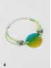 Fashion Gradient Print Shell Bracelet