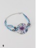 Fashion Flower Print Shell Bracelet