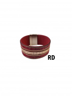 Rhinestone Wrap Magnetic Bracelet
