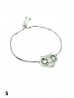 Adjustable Rhinestone Stretch Bracelet W/ Owl Adjustable Rhinestone Stretch Bracelet W/ Owl
