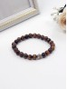 Tiger's Eye Blessing Bead Bracelets with Gift Box 