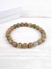 Epidote Blessing Bead Bracelets with Gift Box.