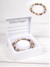 Zebra Jasper Blessing Bead Bracelets with Gift Box.