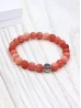 Red Quartz Bead Bracelets with Gift Box