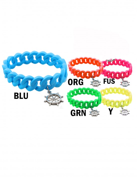 RUBBER CHAIN BRACELET