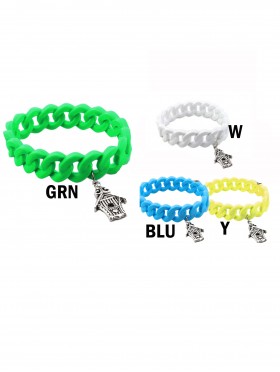 RUBBER CHAIN BRACELET