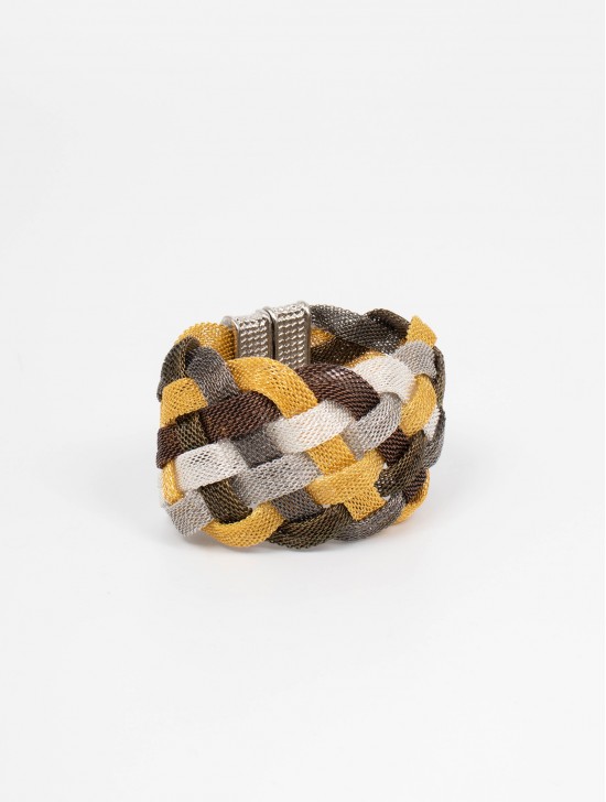 Multi Colour Woven Bracelet