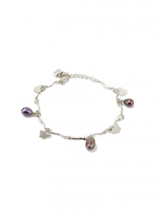 Pearl Wrap Ankle Chain