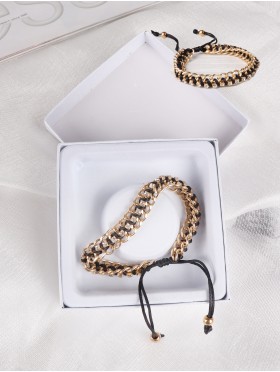 CHAIN ROPE BRACELET W/ Gift Box