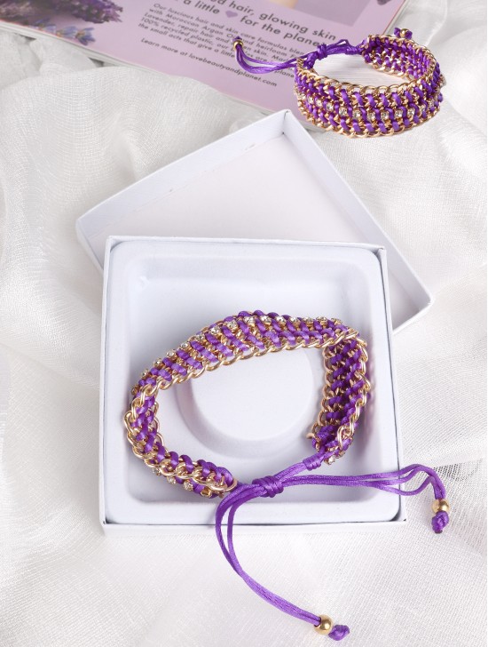 CHAIN ROPE BRACELET W/ Gift Box