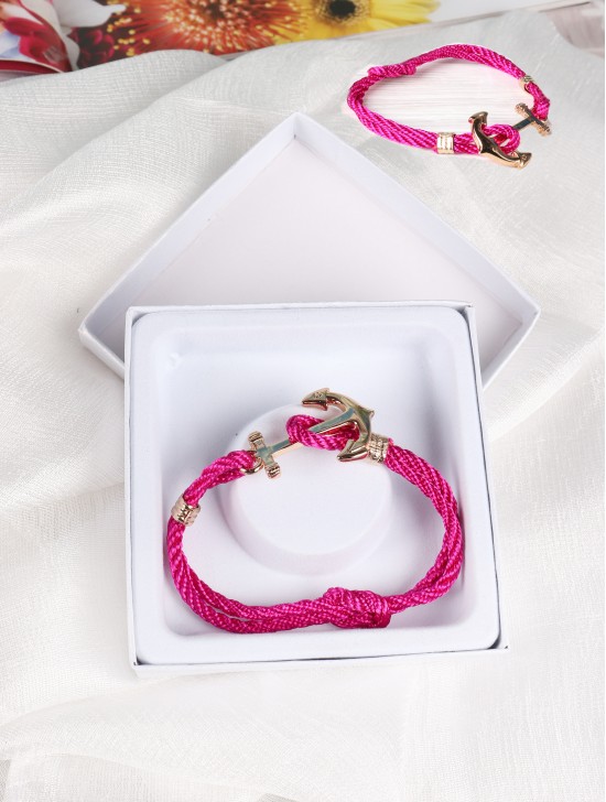 ANCHOR ROPE BRACELET W/ Gift Box 