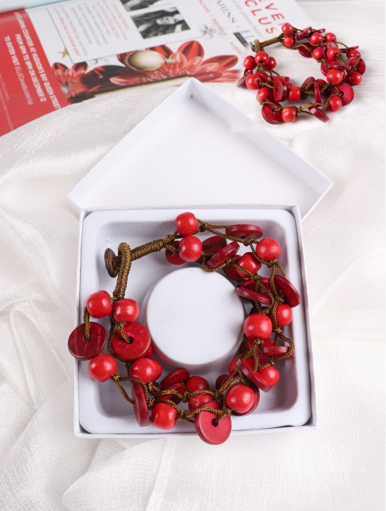 COCONUT SHELL BRACELET W/ Gift Box 