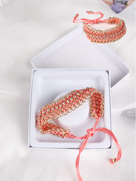 CHAIN ROPE BRACELET W/ Gift Box