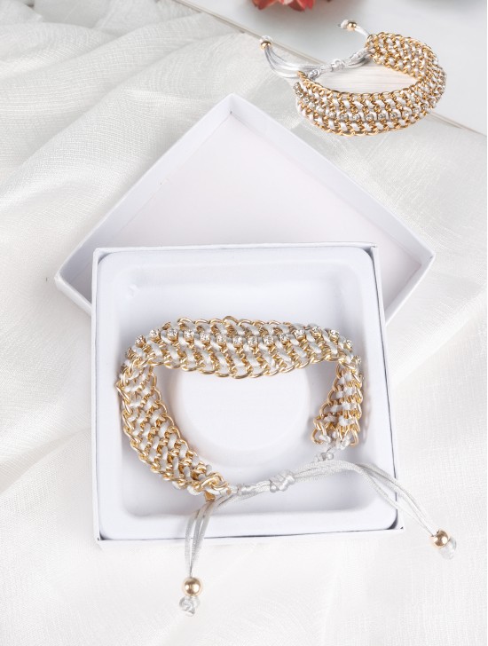 CHAIN ROPE BRACELET W/ Gift Box