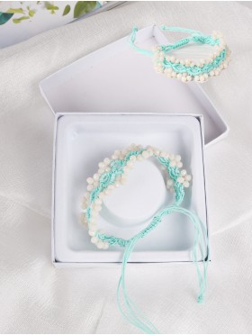 BEAD ROPE BRACELET W/ Gift Box 