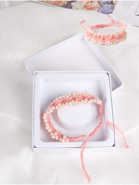 BEAD ROPE BRACELET W/ Gift Box 