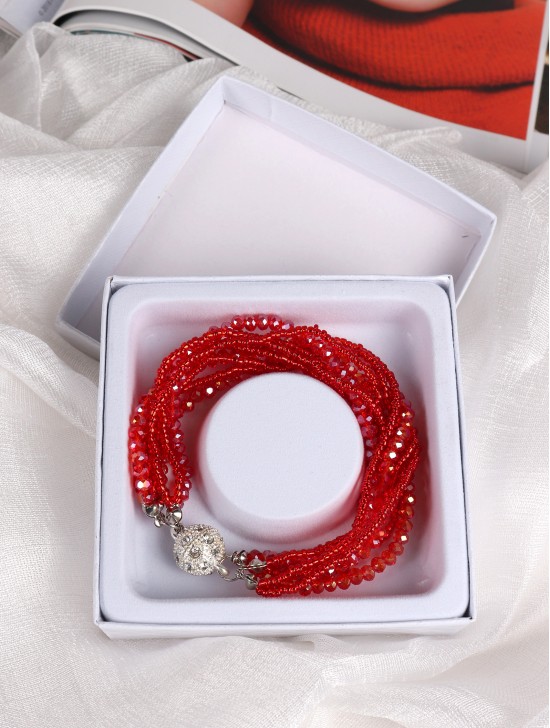 MULTI-LAYER SHAMBALLA LINK BRACELET W/ Gift Box 