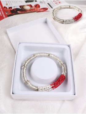 RHINESTONE LINK BRACELET RHINESTONE LINK BRACELET