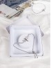 Adjustable Rhinestone Stretch Bracelet W/ Dragonfly 