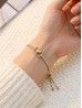 "Believe in Yourself" Adjustable heart Rhinestone Stretch Bracelet "Believe in Yourself" Adjustable heart Rhinestone Stretch Bracelet