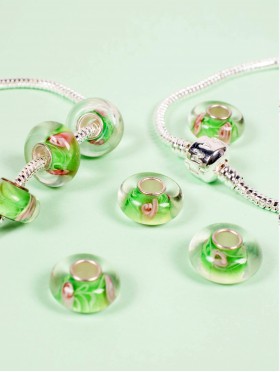 Crystal Bead Bracelet Charm (Pack of 12) Crystal Bead Bracelet Charm (Pack of 12)