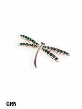 DRAGONFLY RHINESTONE BROOCH  DRAGONFLY RHINESTONE BROOCH