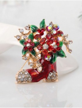 Christmas Design Brooch