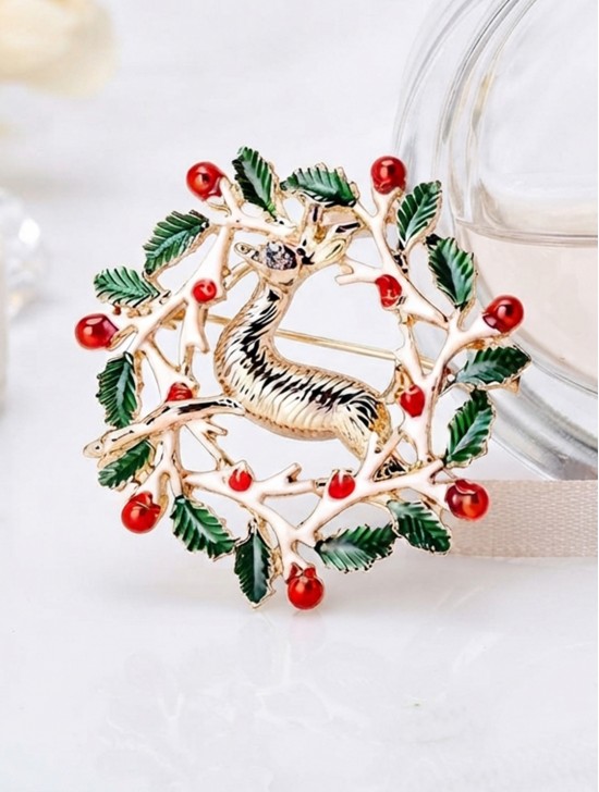 Christmas Design Brooch Christmas Design Brooch