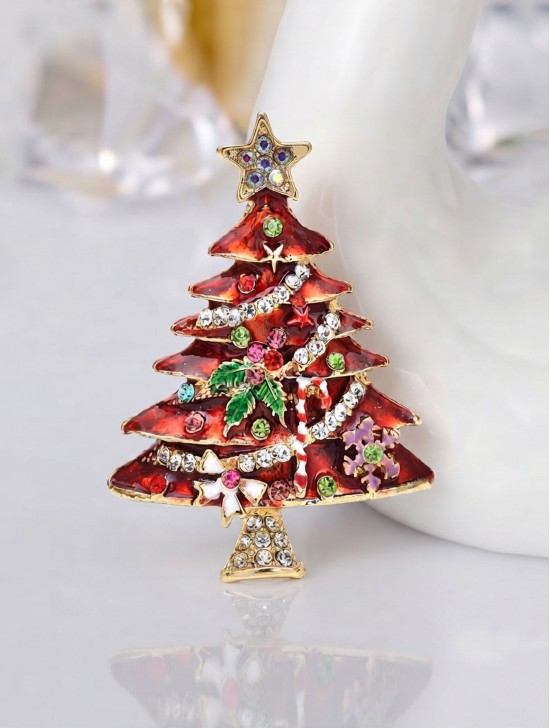 Christmas Design Brooch